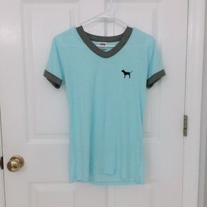 PINK Victoria’s Secret Ringer Tee